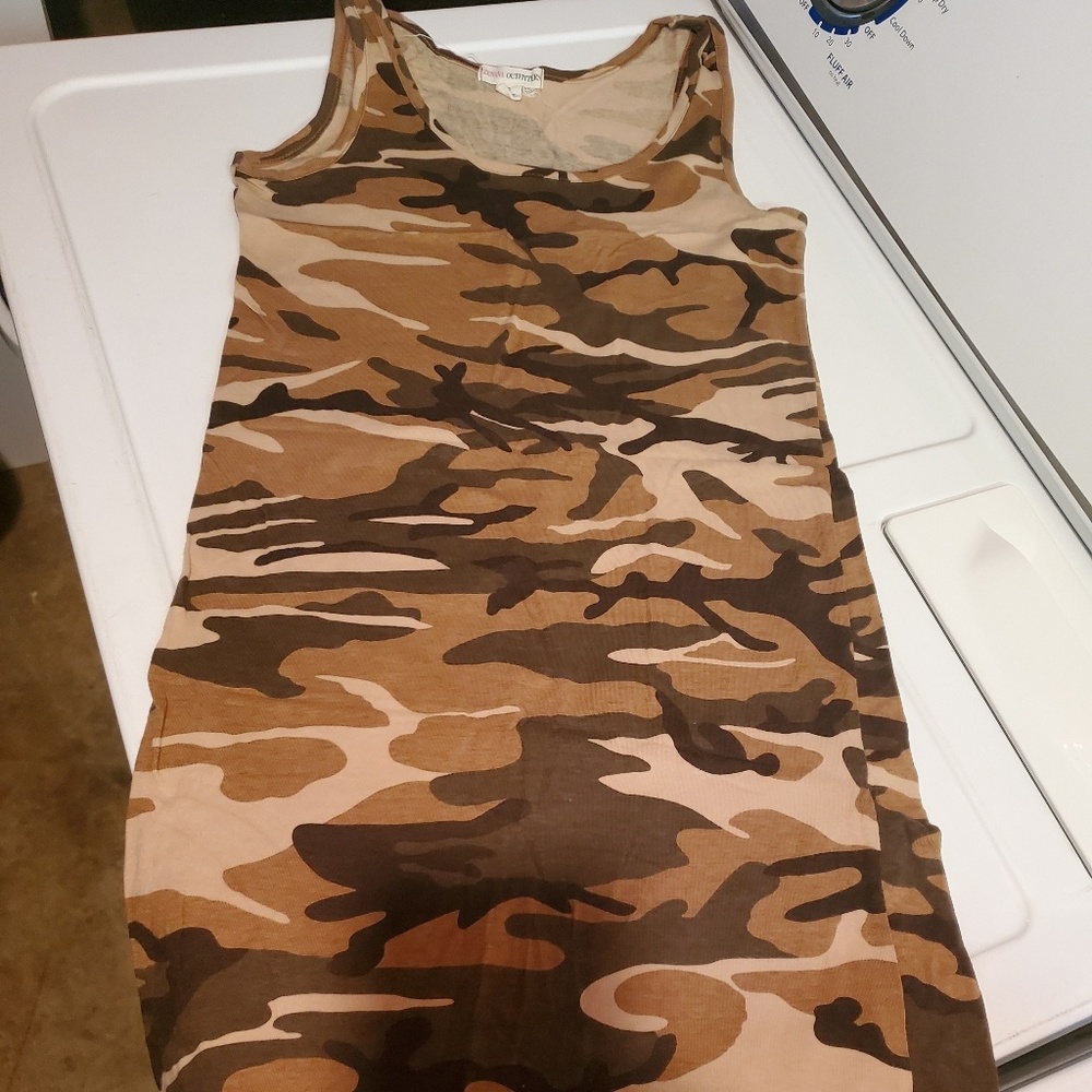 Army body con dress